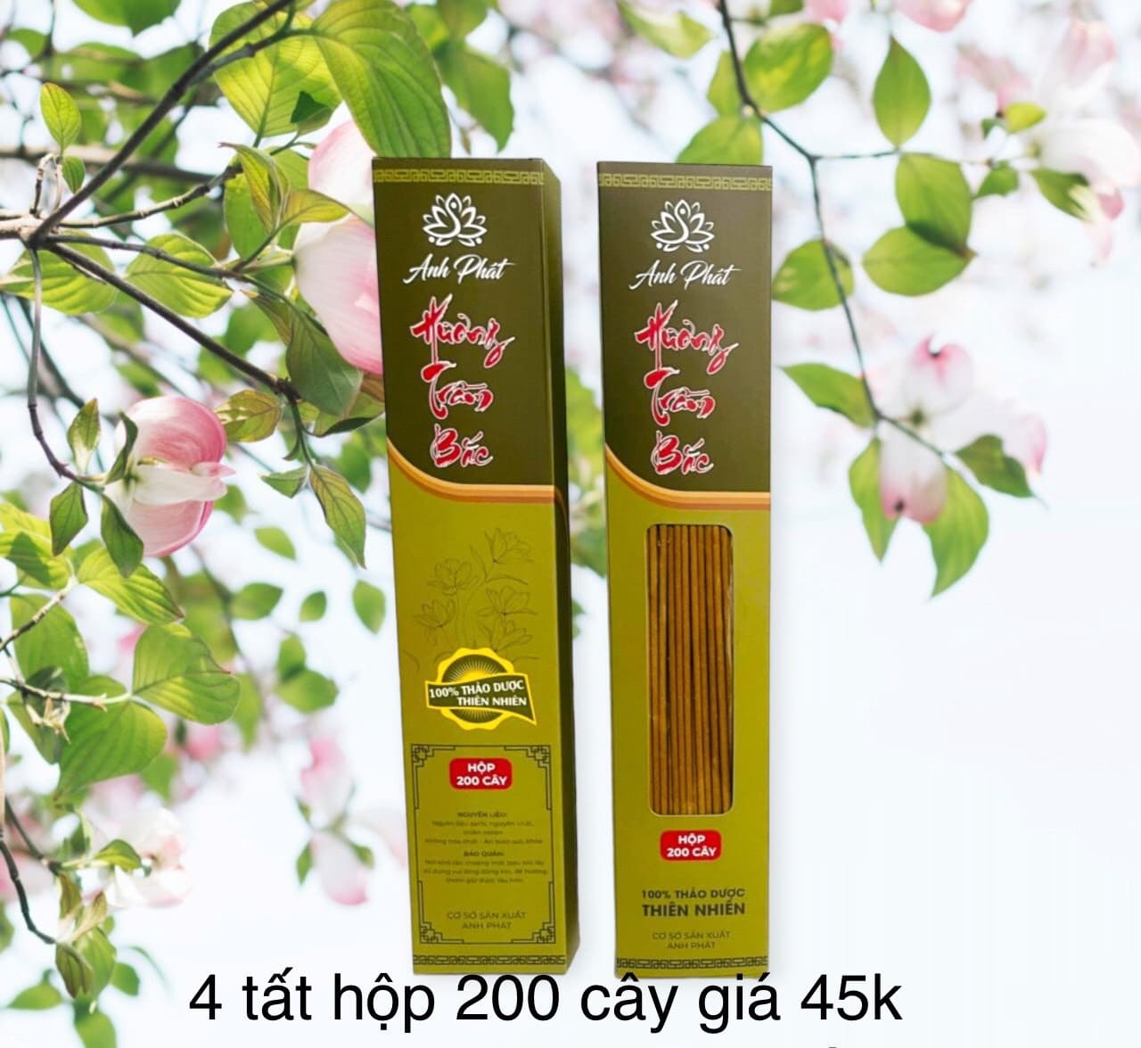 Nhang trầm bắc. Nhang thảo mộc. hương thơm dịu nhẹ làm từ thảo mộc thiên nhiên, không hóa chất