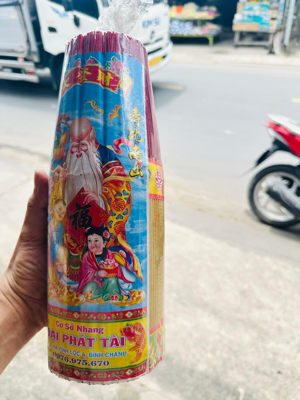 Nhang không mùi, không hóa chất, đốt hằng ngày