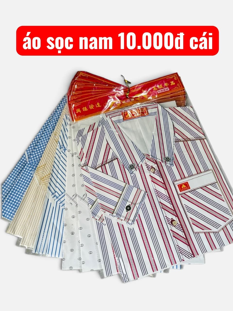 áo sọc nam