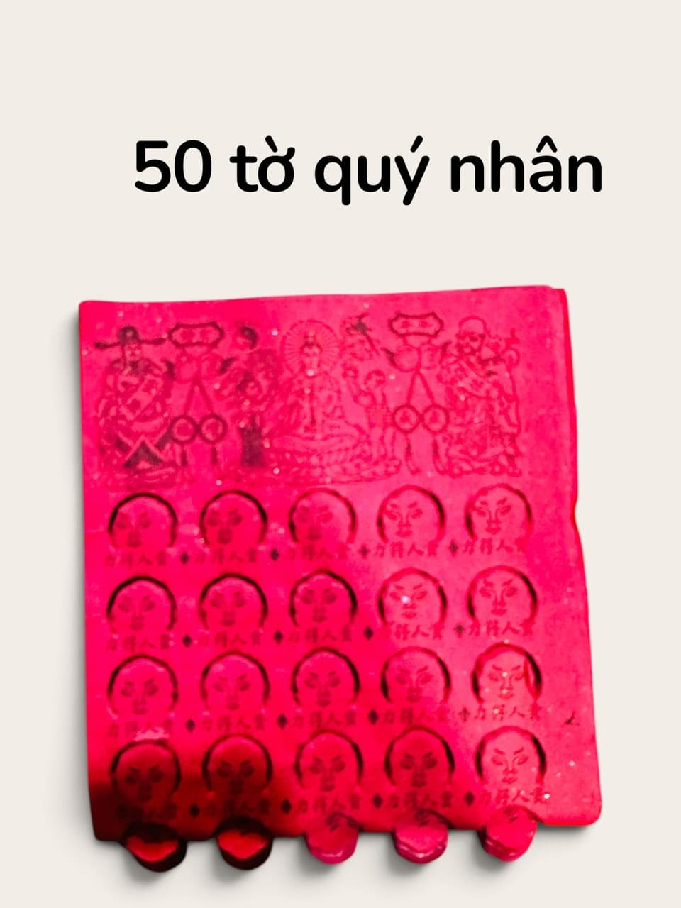 1 sấp quý nhân 50 tờ